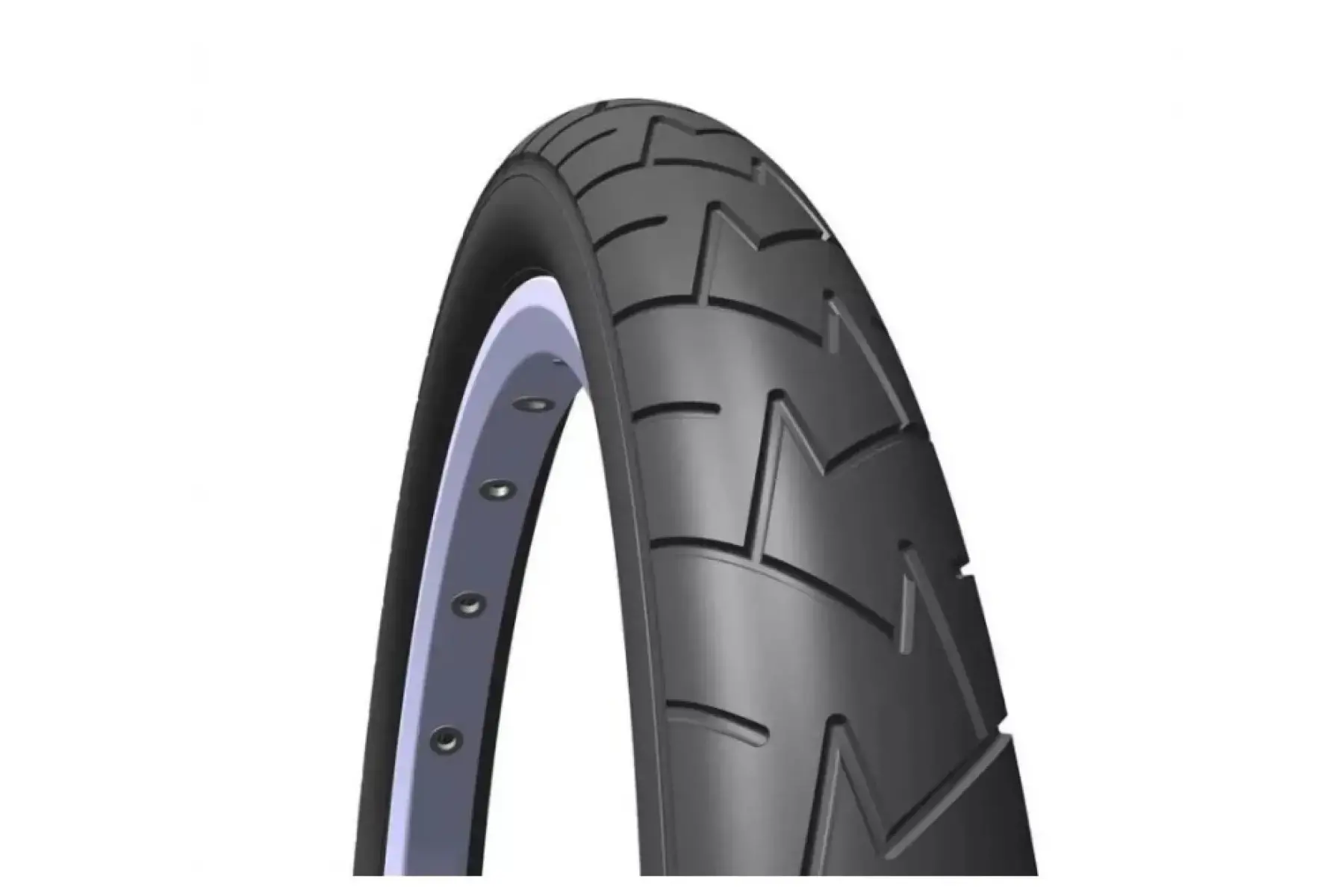 Покришка 10x1.75x2 (47-152) Mitas COMFORT V57 Pre Classic, черна