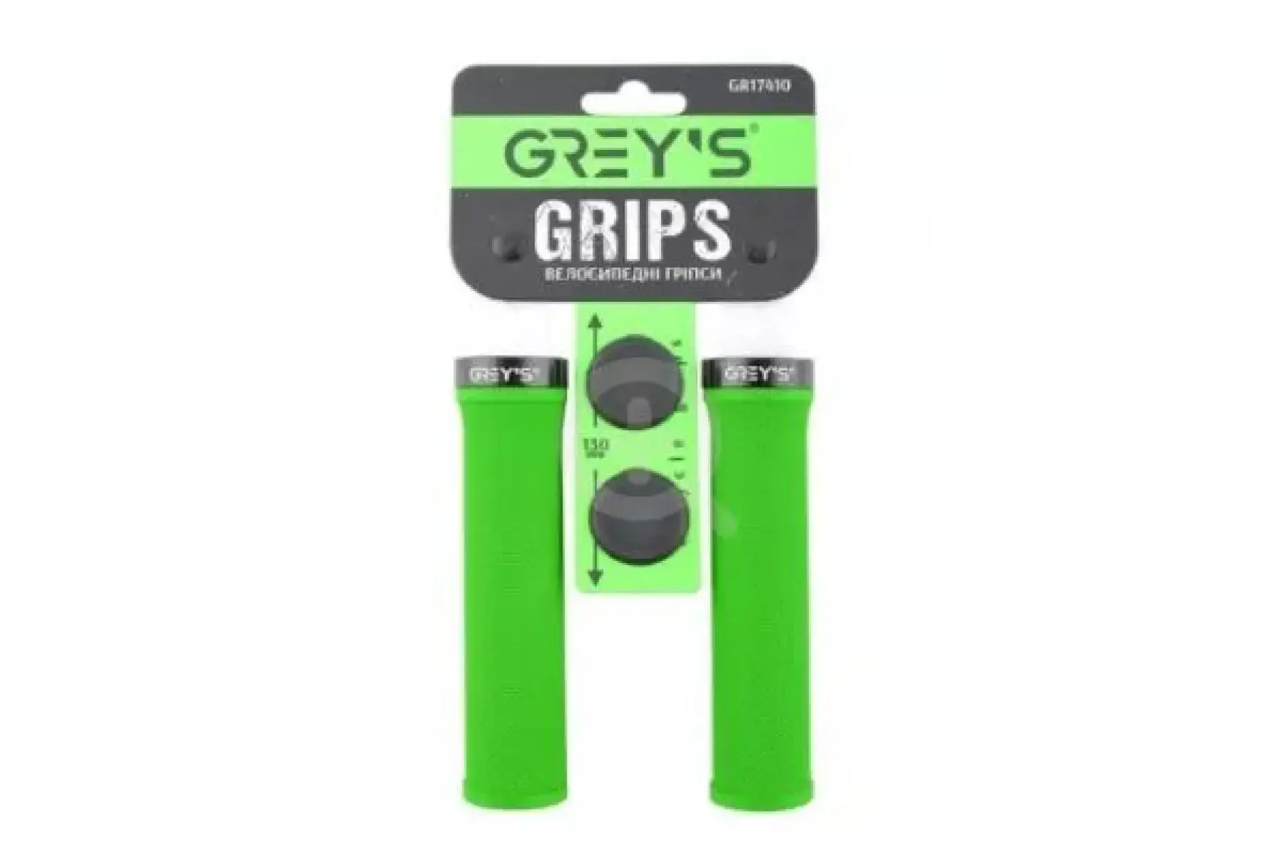 Грипсы руля с резиновым покрытием GR17420